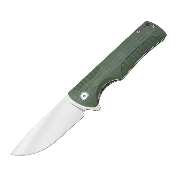 4.9" Stainless Steel Folding Knife with G10 Handle