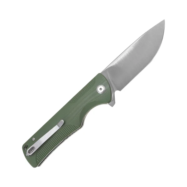 4.9" Stainless Steel Folding Knife with G10 Handle