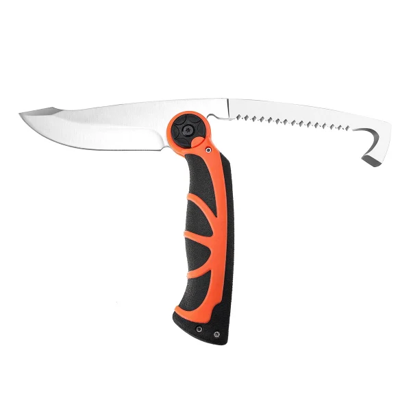 Rotating Hunting Knife with Nylon Sheath 9.17"