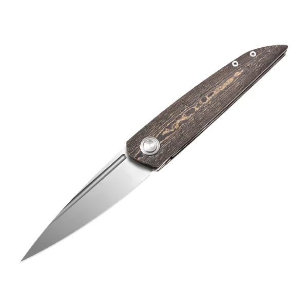 M390 Blade Stainless Steel Folding Knife with Belt Clip