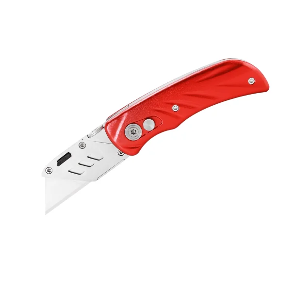 Stainless Steel Utility Knife with Belt Clip