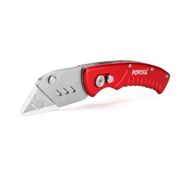 Stainless Steel Utility Knife with Aluminum Handle