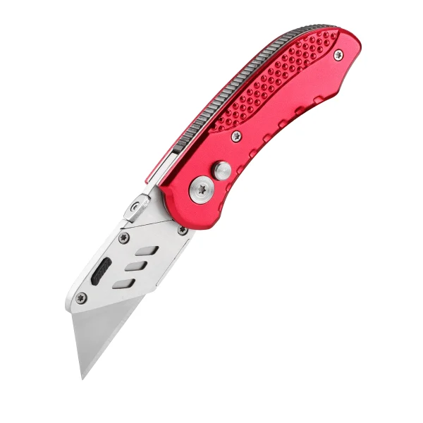 Stainless Steel Utility Knife with Belt Clip