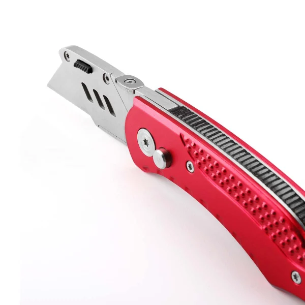 Stainless Steel Utility Knife with Belt Clip