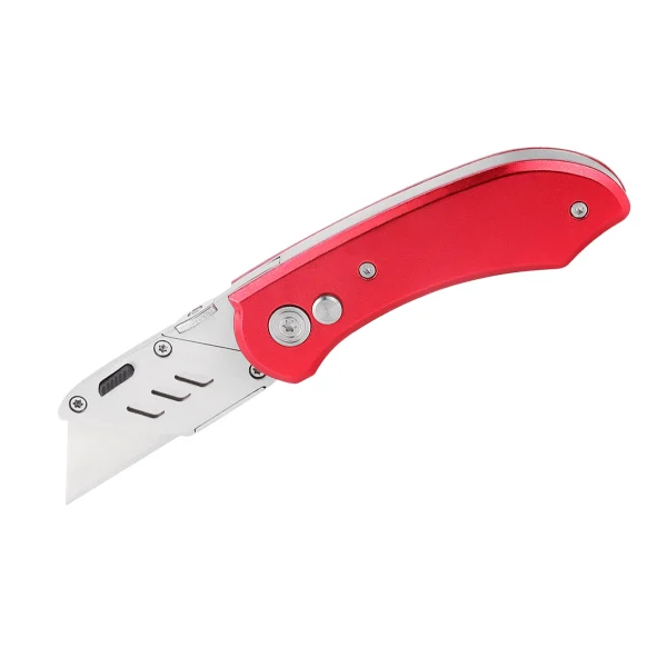 Stainless Steel Utility Knife with Belt Clip