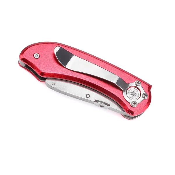 Stainless Steel Utility Knife with Belt Clip