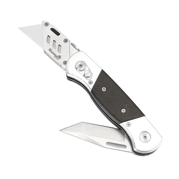 Stainless Steel Utility Knife with Nylon Sheath