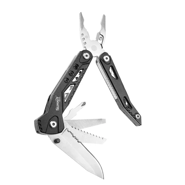 Stainless Steel Multi Tools with Nylon Sheath Perfect for Outdoor, Survival, Camping, Hiking, Simple Repair