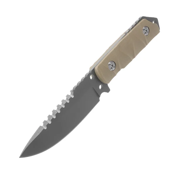 Stainless Steel Fixed Knife with G10 Handle