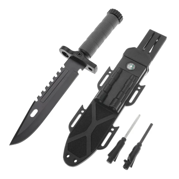 Tactical Knife Hunting Knife Survival Knife 2.59" Fixed Blade Knife With Combat Blade